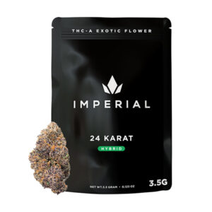 imperial 3.5g thca flower 24 karat