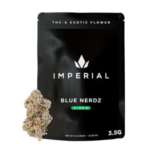 imperial 3.5g thca flower blue nerds