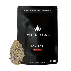 imperial 3.5g thca flower icy pop
