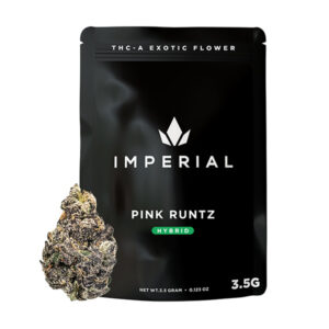 imperial 3.5g thca flower pink runtz