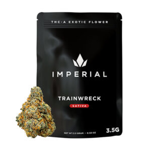 imperial 3.5g thca flower trainwreck