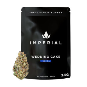 imperial 3.5g thca flower wedding cake