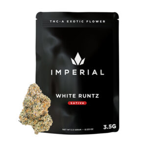 imperial 3.5g thca flower white runtz