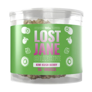 lost jane collective thca 1g flower kiwi kush berry