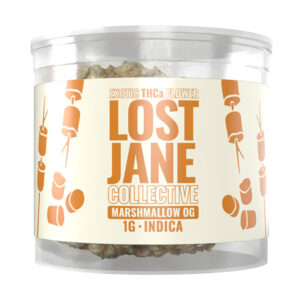 lost jane collective thca 1g flower marshmallow og