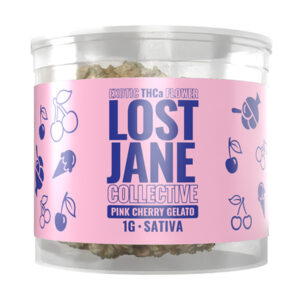 lost jane collective thca 1g flower pink cherry gelato