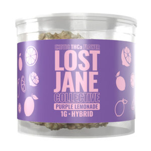 lost jane collective thca 1g flower purple lemonade