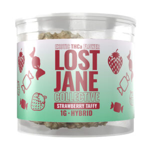 lost jane collective thca 1g flower strawberry taffy