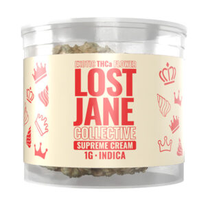 lost jane collective thca 1g flower supreme cream
