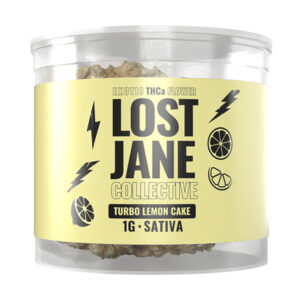 lost jane collective thca 1g flower turbo lemon cake