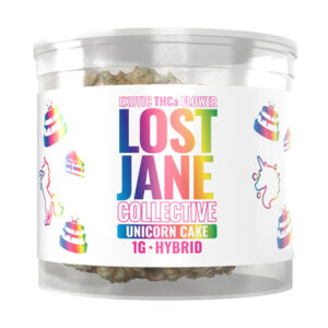 lost jane collective thca 1g flower unicorn cake