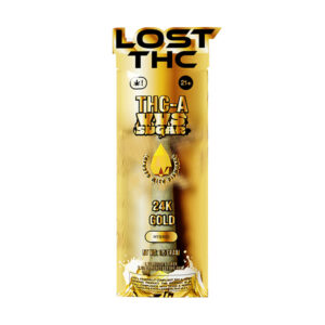 lost thc vvs sugar preroll 1ct 24k gold