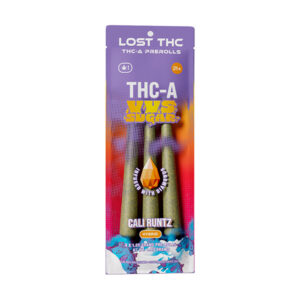 lost thc vvs sugar prerolls 3ct cali runtz