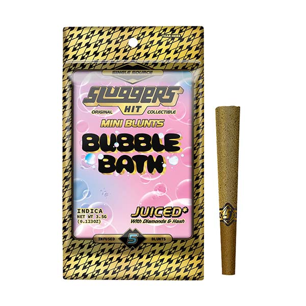 sluggers-juiced-mini-blunts-3.5g-5ct-bubble-bath sluggers juiced mini blunts 3.5g 5ct bubble bath