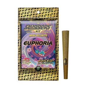 sluggers juiced mini blunts 3.5g 5ct euphoria
