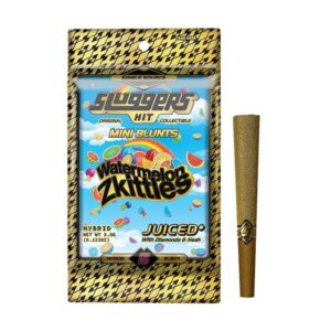 sluggers juiced mini blunts 3.5g 5ct watermelon zkittles