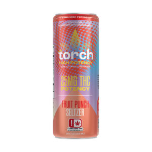 torch drinks high potency 25mg seltzer fruit punch