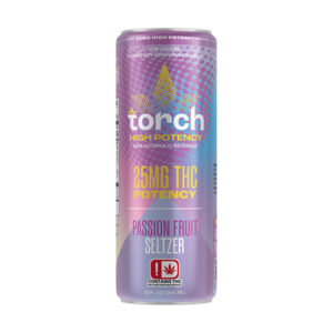 torch drinks high potency 25mg seltzer passion fruit