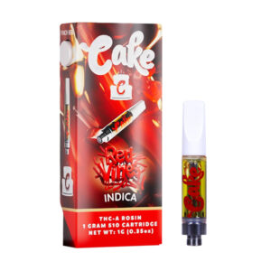 cake thc a rosin cartridge 1g red vines