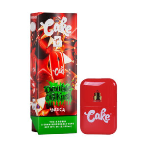 cake thc a rosin disposable 3g double og kush