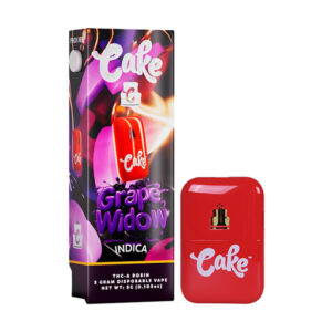 cake thc a rosin disposable 3g grape widow