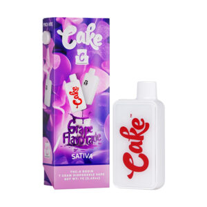 cake thc a rosin disposable 7g grape flavorade