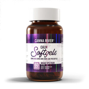 canna river softgels calm 60ct broad spectrum