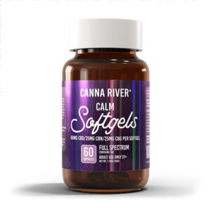 canna river softgels calm 60ct full spectrum