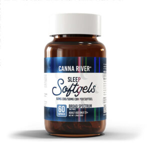 canna river softgels sleep 60ct broad spectrum