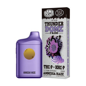dome wrecher thunder dome 3.5g disposable amnesia haze