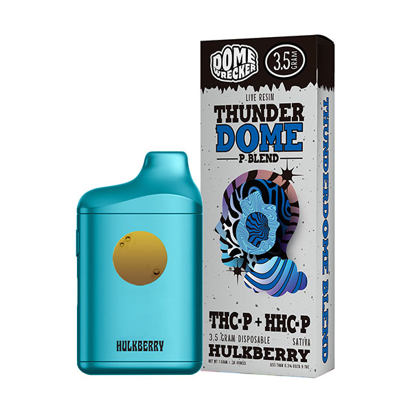 Dome Wrecker Thunder Dome P-Blend Disposable | 3.5g | Delta 8