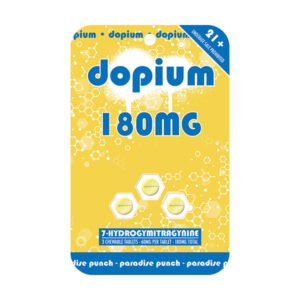 dopium 7 hydroxy tablets 180mg 3ct paradise punch
