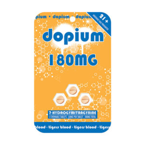 dopium 7 hydroxy tablets 180mg 3ct tigers blood