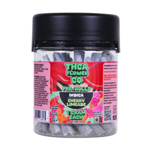 elyxr thca flower co 1g pre rolls 40ct cherry limeade