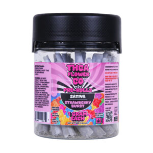 elyxr thca flower co 1g pre rolls 40ct strawberry burst