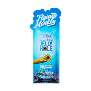 flying monkey thca jelly hole prerolls 2ct blue dream