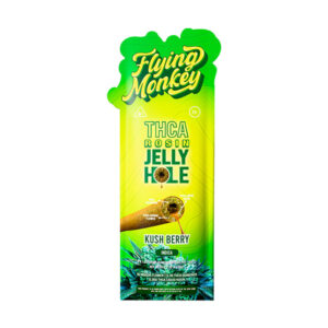 flying monkey thca jelly hole prerolls 2ct kush berry