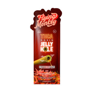 flying monkey thca jelly hole prerolls 2ct strawberry haze