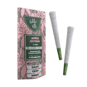 hidden hills powdered donutz 2g 2ct prerolls apple octane