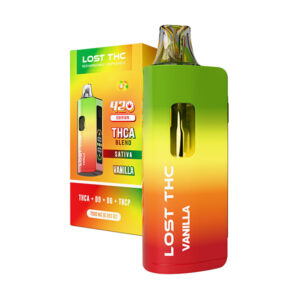 lost thc 420 edition thca 7.5g disposable vanilla