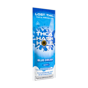 lost thc thca hash hole 2x2.2g pre rolls blue dream