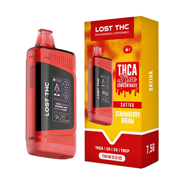 Lost THC THCA Live Concentrate Disposable | 7.5g | Delta 8 Resellers Lost THC THCA Live Concentrate Disposable | 7.5g | Delta 8 Resellers