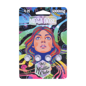 miss mollie cule mega dose mushroom tablets 5000mg 4ct