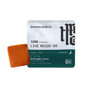 modern hemp co live d9 caramel 1ct ko