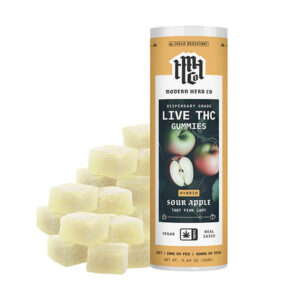 modern hemp co live d9 gummies 20ct sour apple