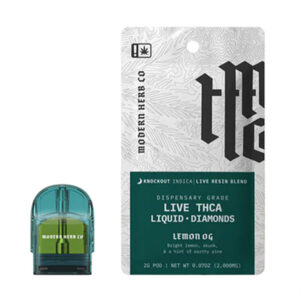 modern hemp co live thca liquid diamonds 2g podrefill ko lemon og