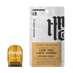 modern hemp co live thca liquid diamonds 2g podrefill pineapple express