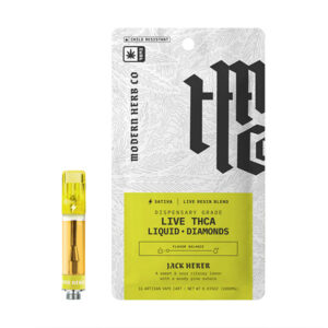 modern hemp co thca liquid diamonds 1g cartridge jack herer