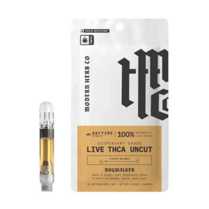 modern hemp co thca uncut 1g cartridge at dogwalker