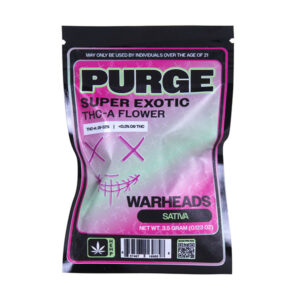 purge thca flower 3.5g warheads